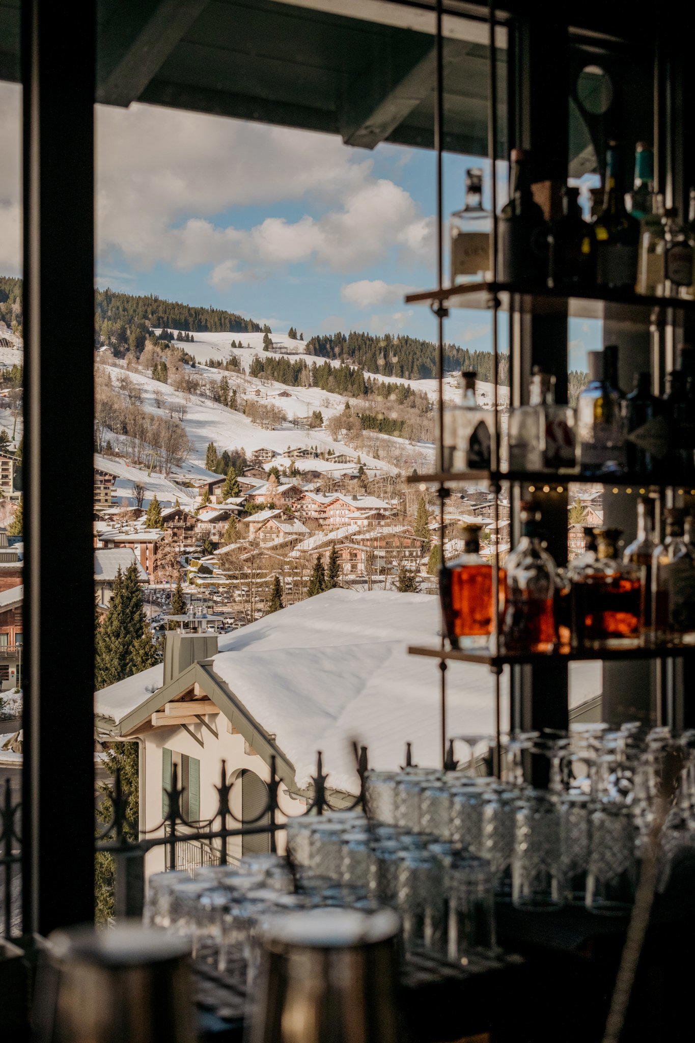Glass Bar bar in Megève