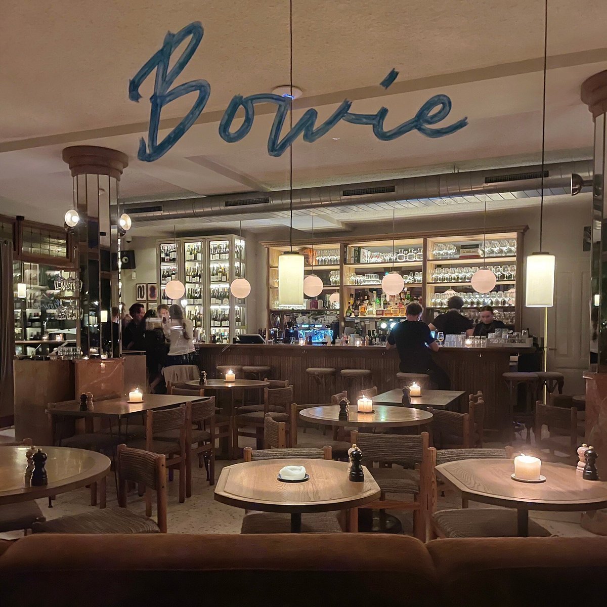 Bowie bar in The Hague, Netherlands