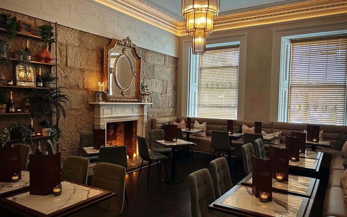 Cuvée bar in Glasgow