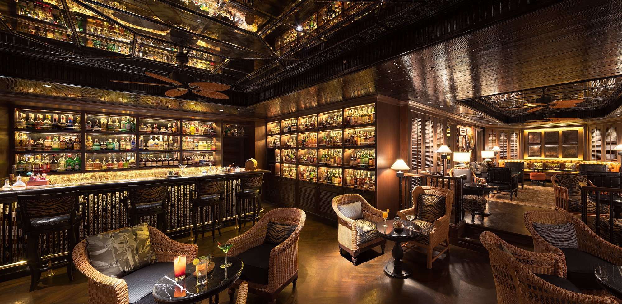 Bamboo Bar bar in Bangkok, Thailand