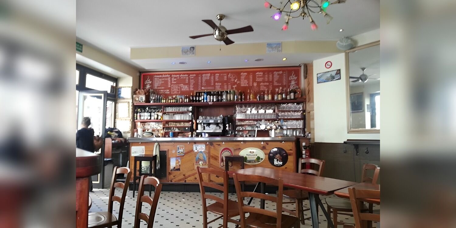 The Champ De Mars bar in Marseille, France