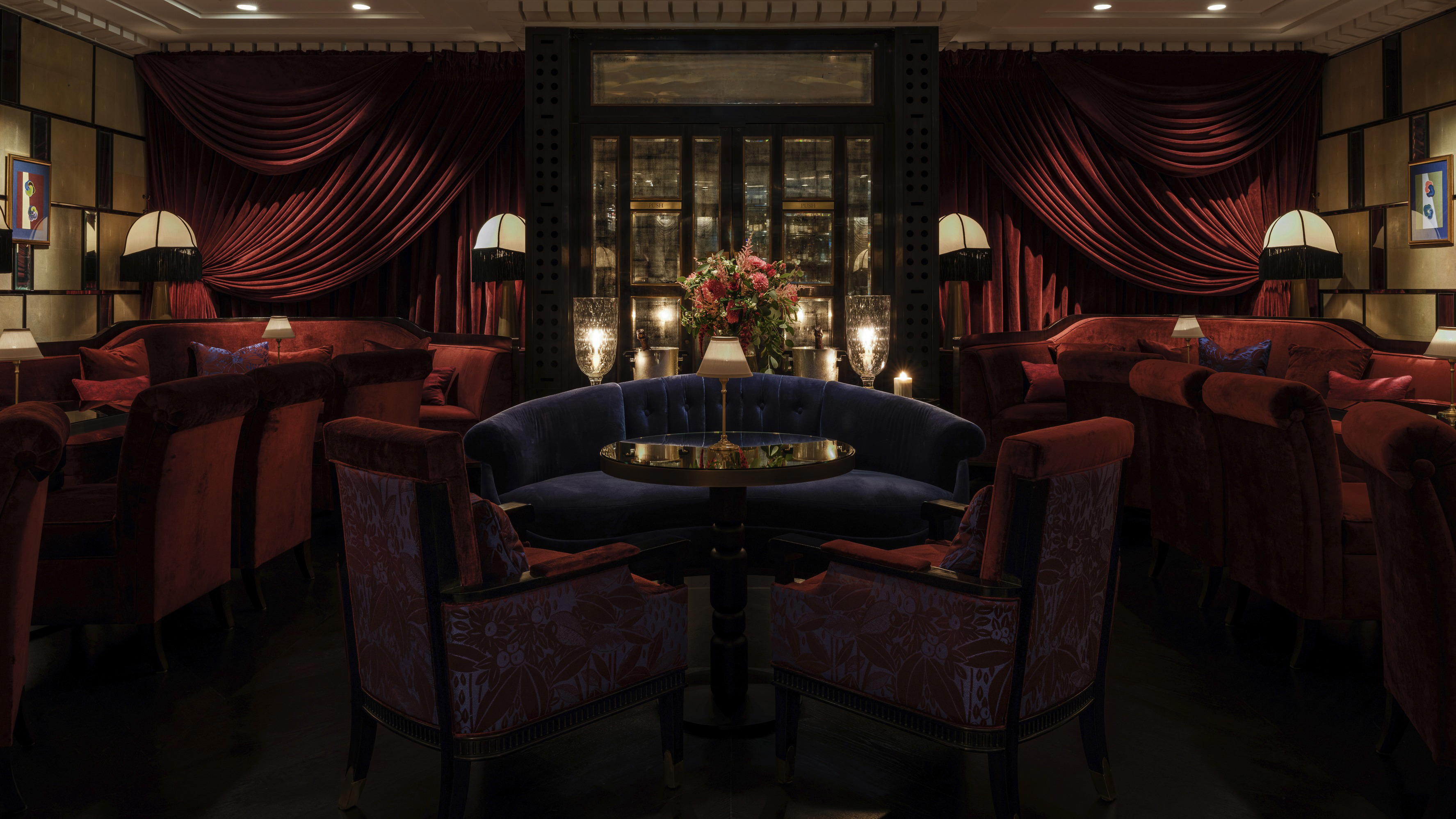 Velvet bar in London, United Kingdom