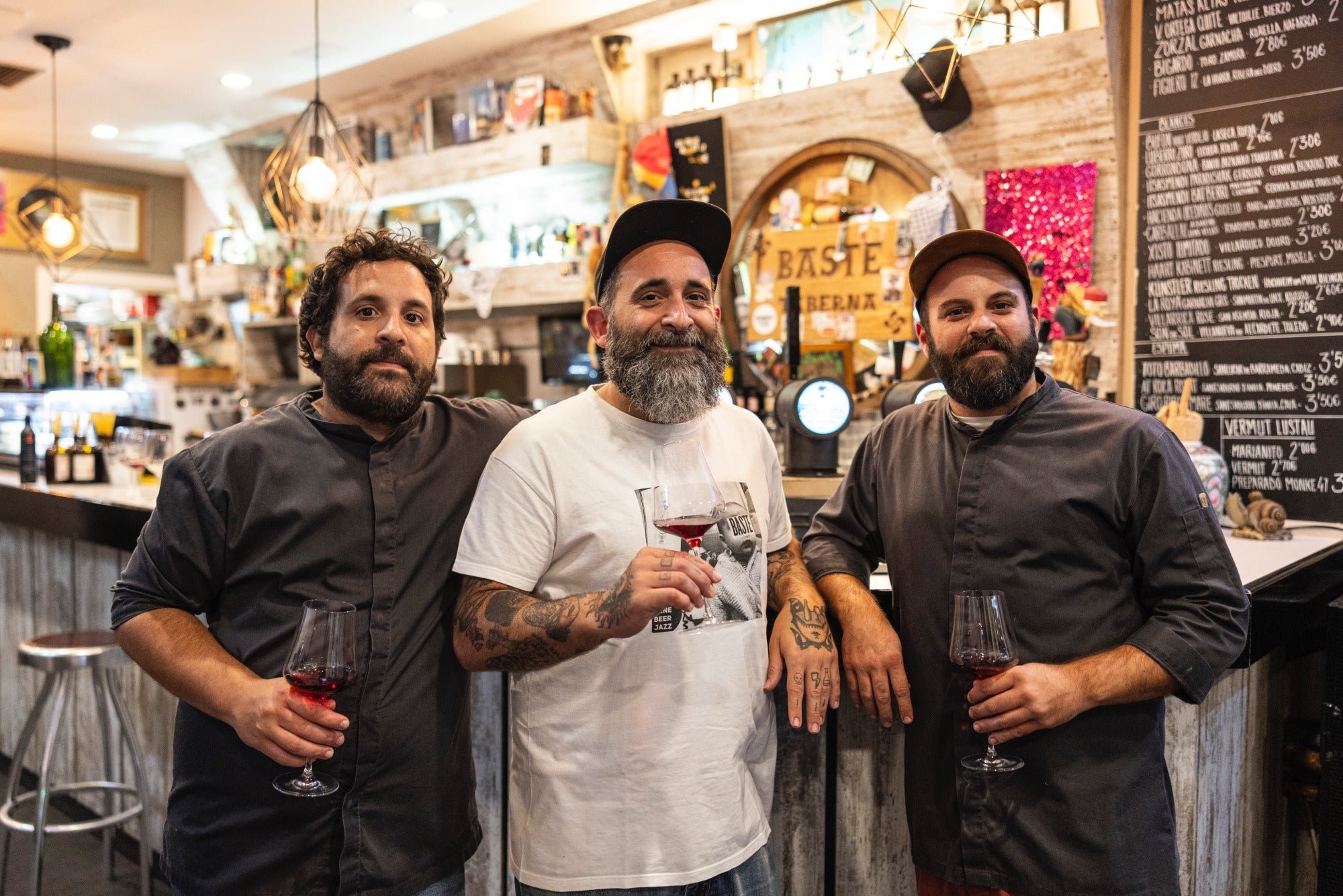 Baste Taberna bar in Bilbao, Spain