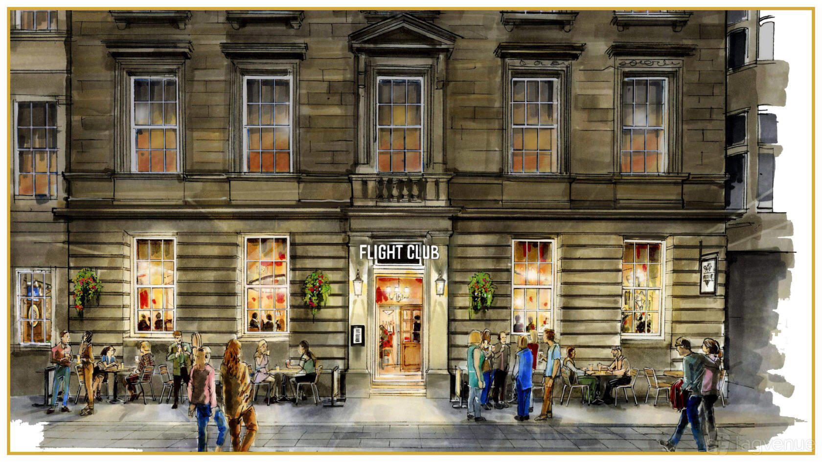 Flight Club Newcastle bar in Newcastle Upon Tyne