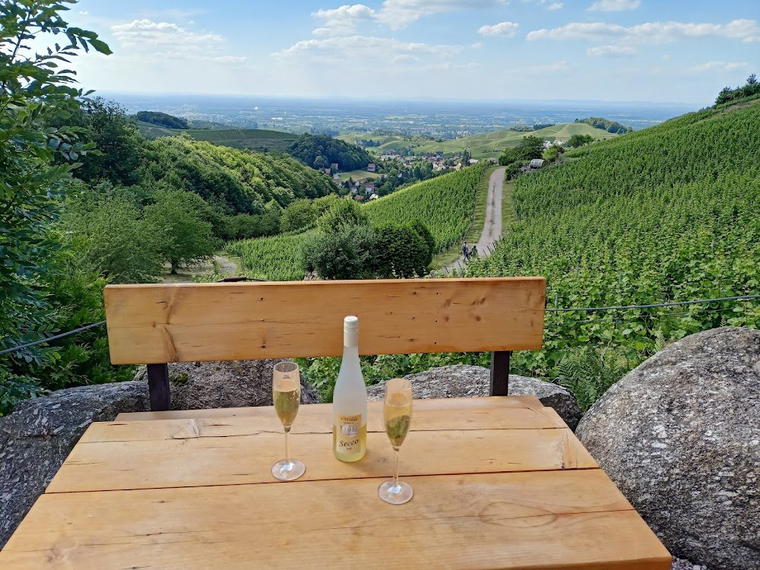 Sleeping in a wine barrel, Sasbachwalden, Germany
