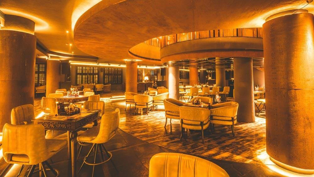 The Flying Saucer QBA Bar In Connaught Place bar in Delhi, India