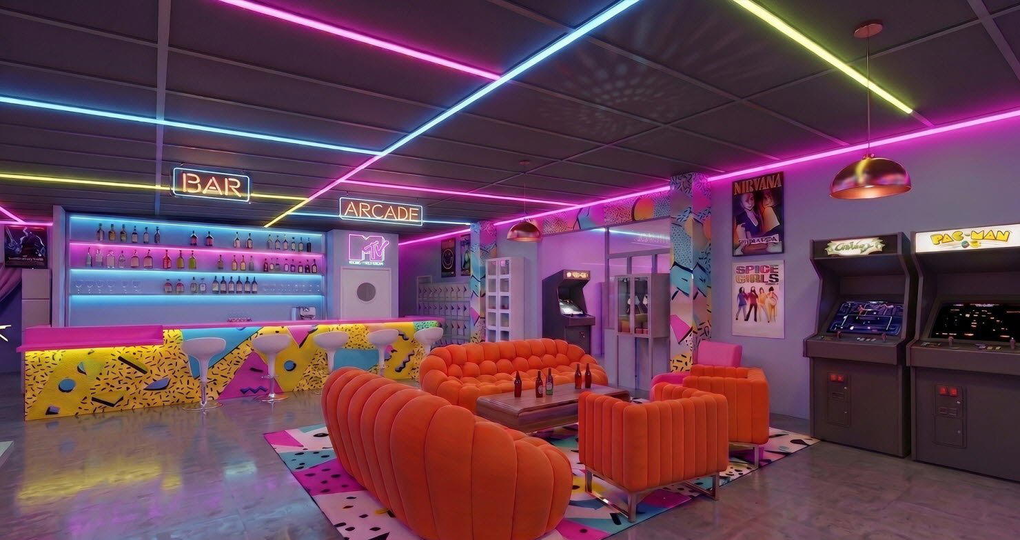 Memory Club bar in Lyon