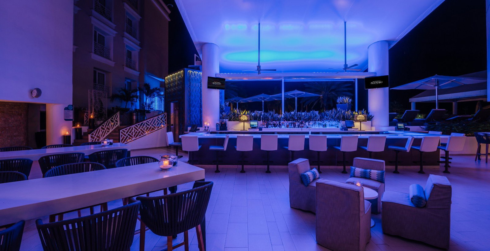 Blue Martini Bar, Oranjestad, Aruba