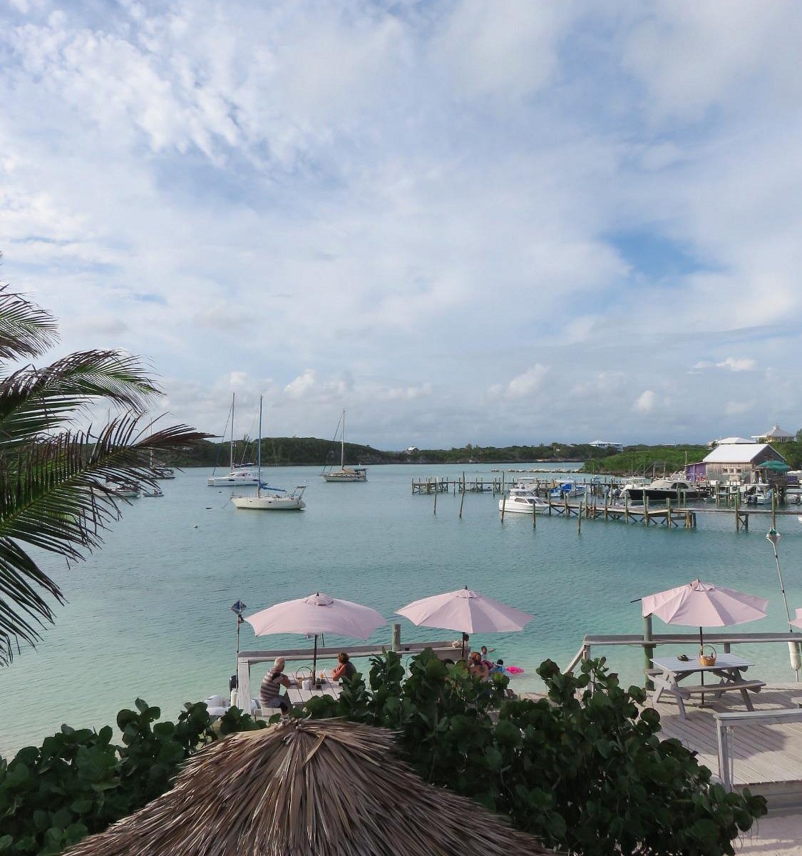 Pete's Pub And Gallery restaurant in Little Harbour, Bahamas