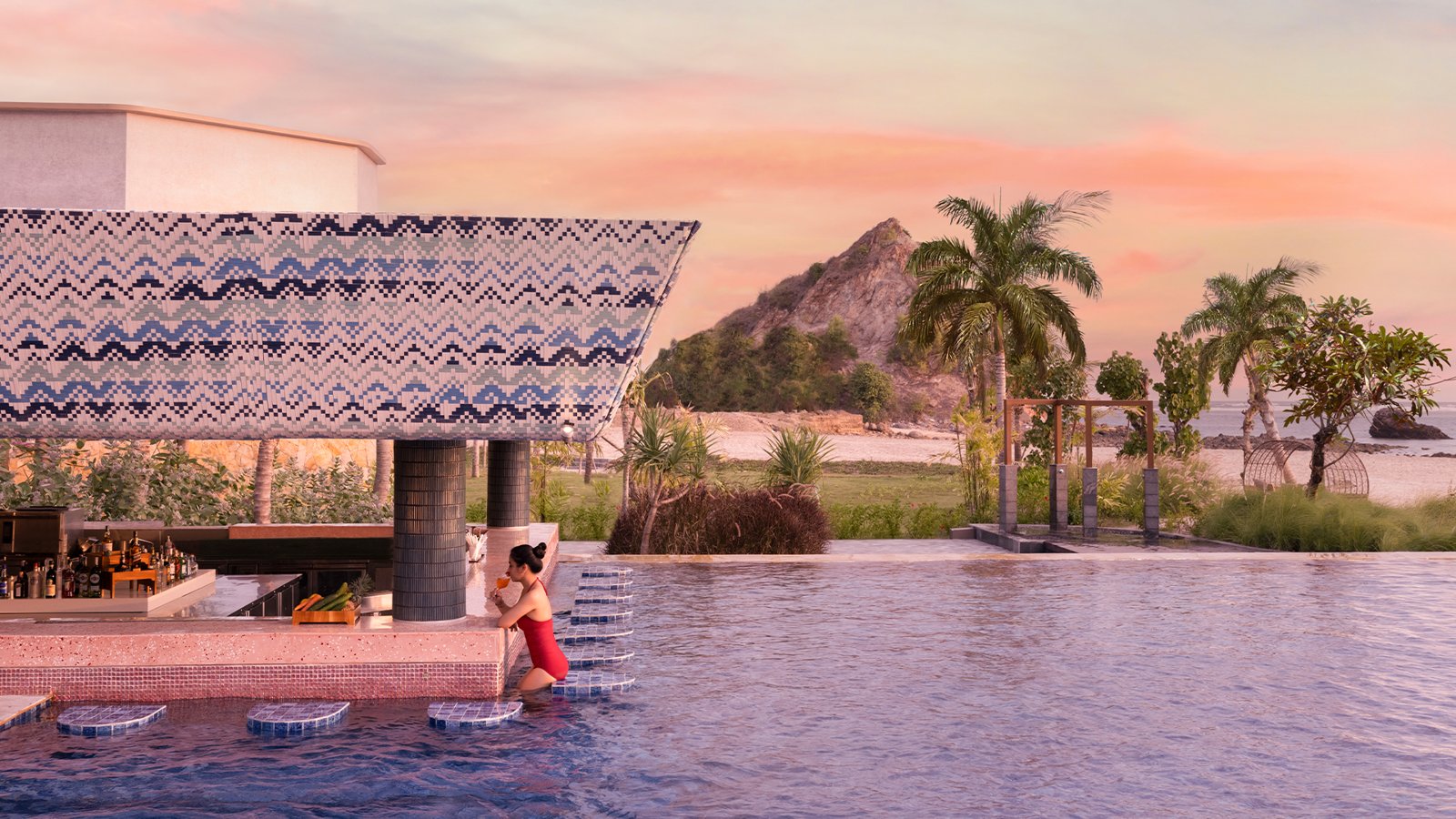 Lalo Swim-Up Bar