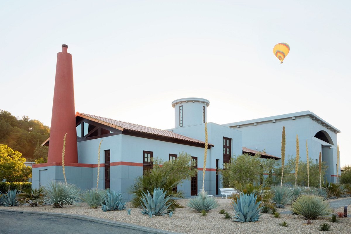 Clos Pegase Winery & Tasting Room bar in Napa County, United States