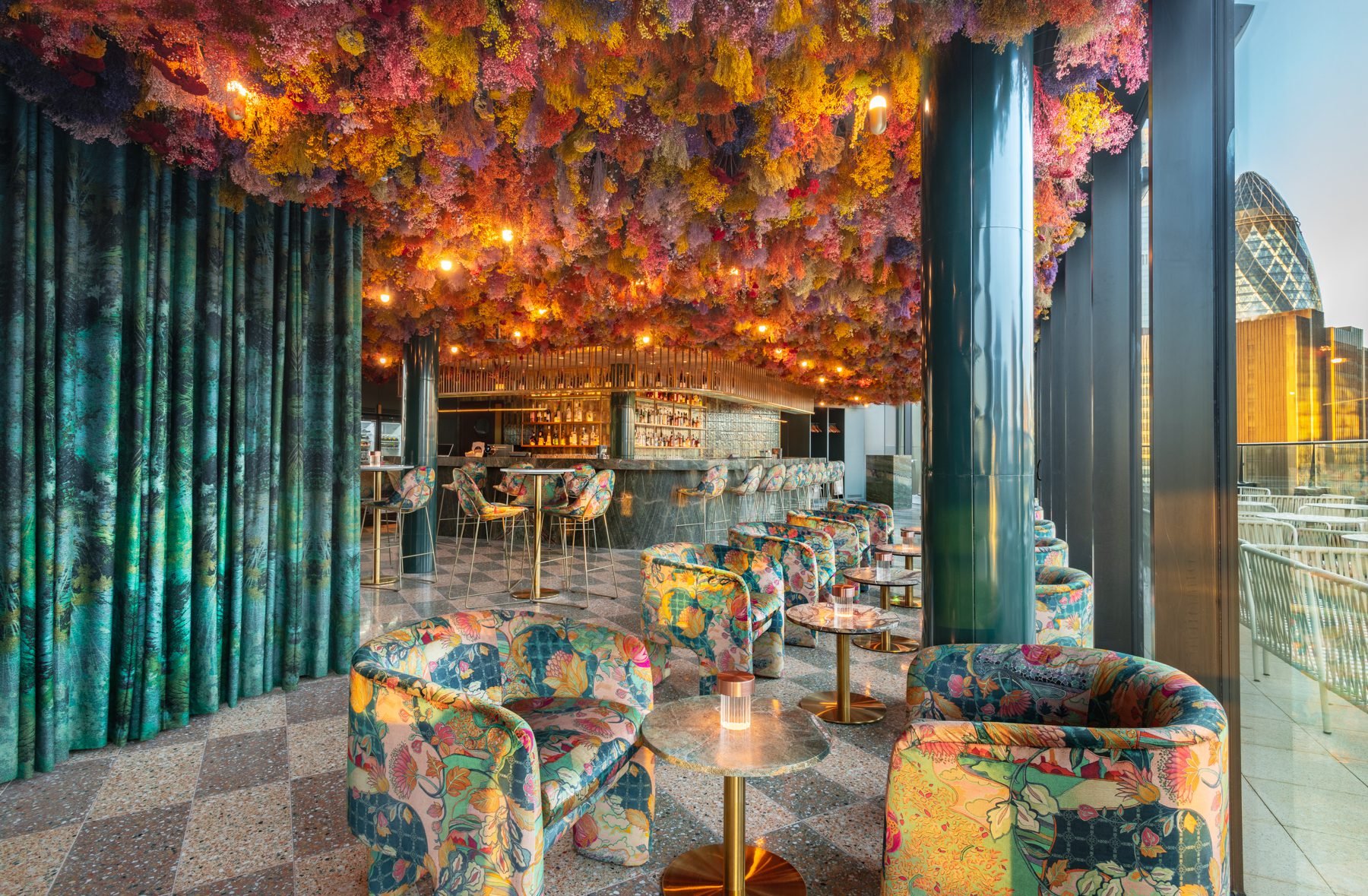 Florattica Rooftop bar in London, United Kingdom
