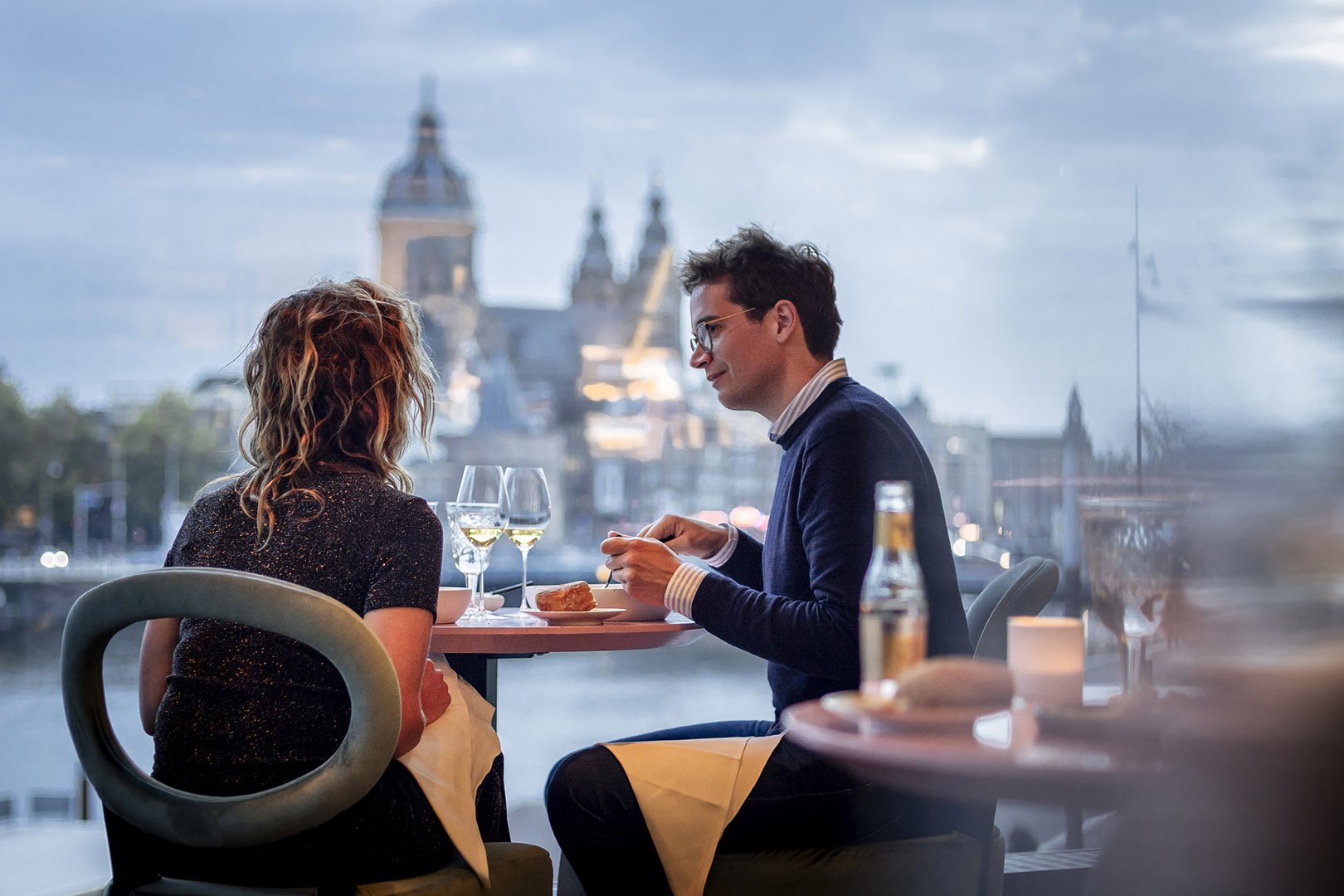 & moshik bar in Amsterdam, Netherlands