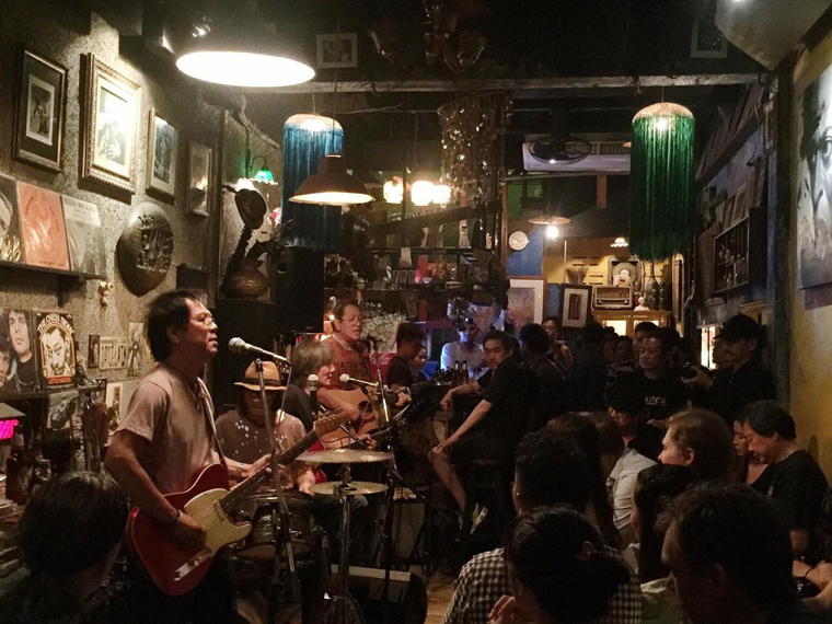 Adhere The 13th Blues Bar, Bangkok, Thailand
