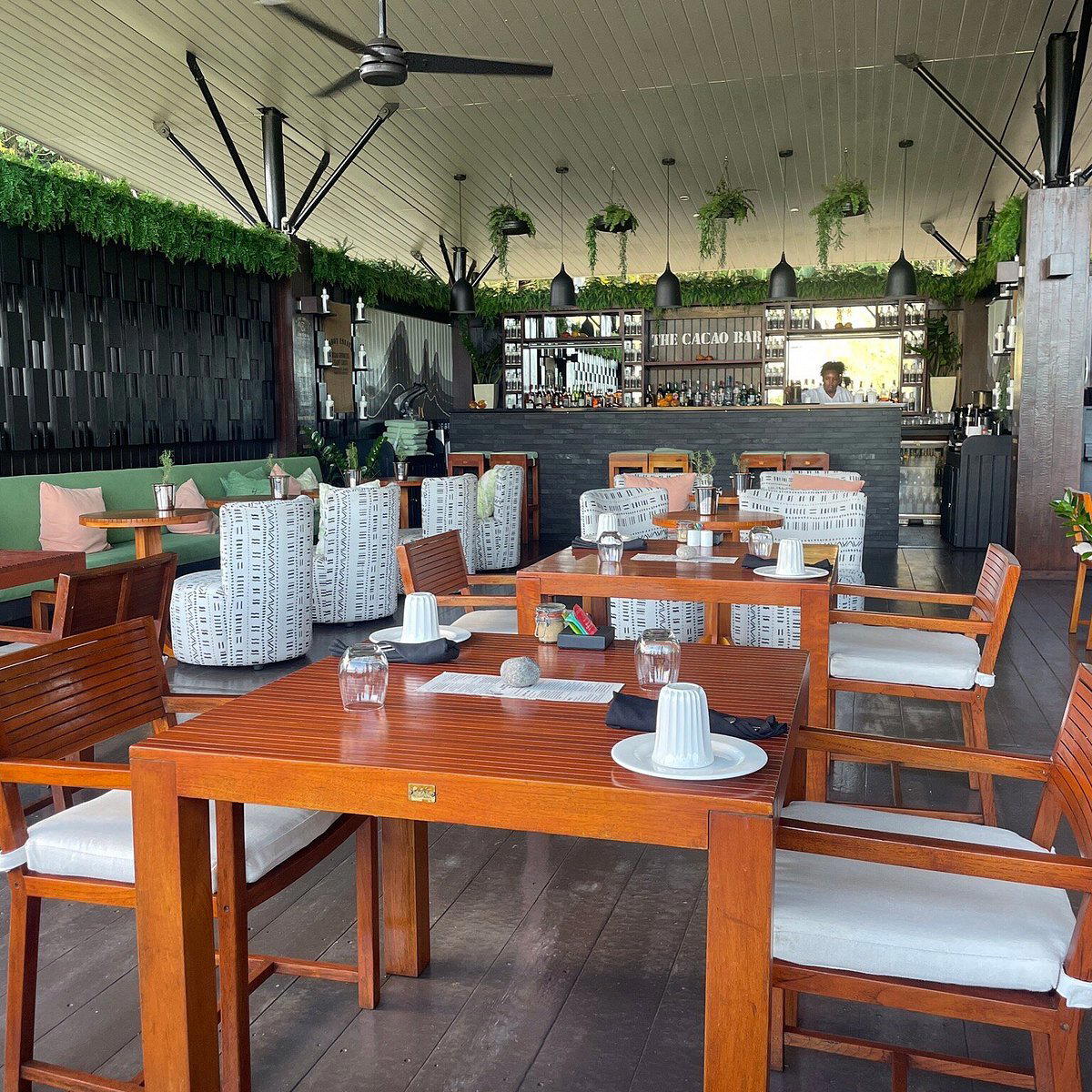 The Cacao Bar bar in Soufriere