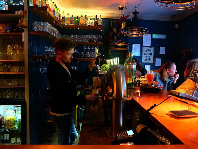 Kaldi Bar/Café, Reykjavík, Iceland