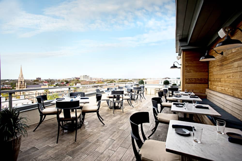 The Watch Rooftop Kitchen and Spirits bar in Charleston, United States