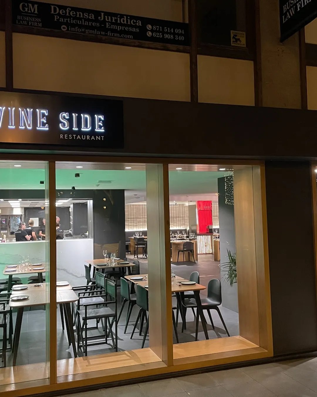 The Wine Side bar in Palma de Mallorca, Spain