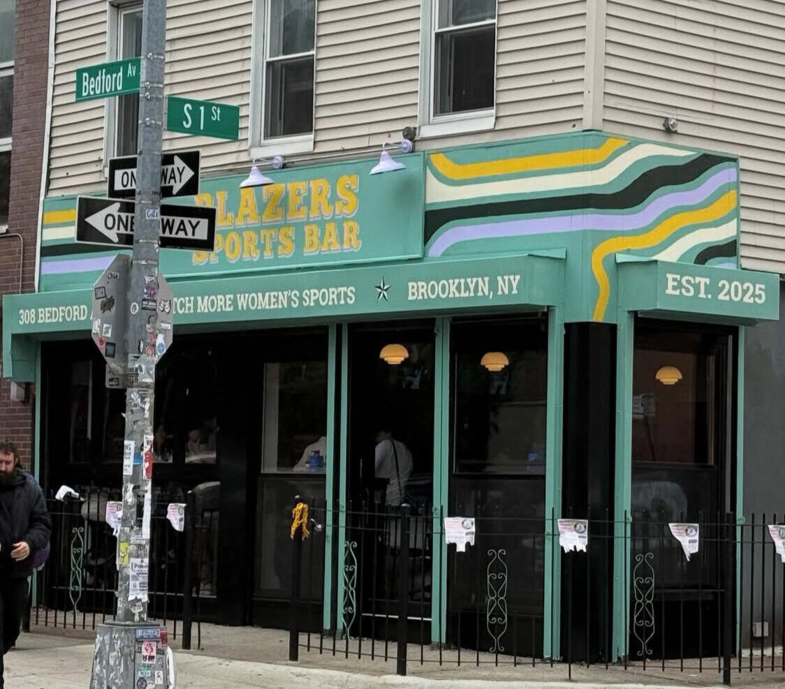 Blazers bar in Brooklyn