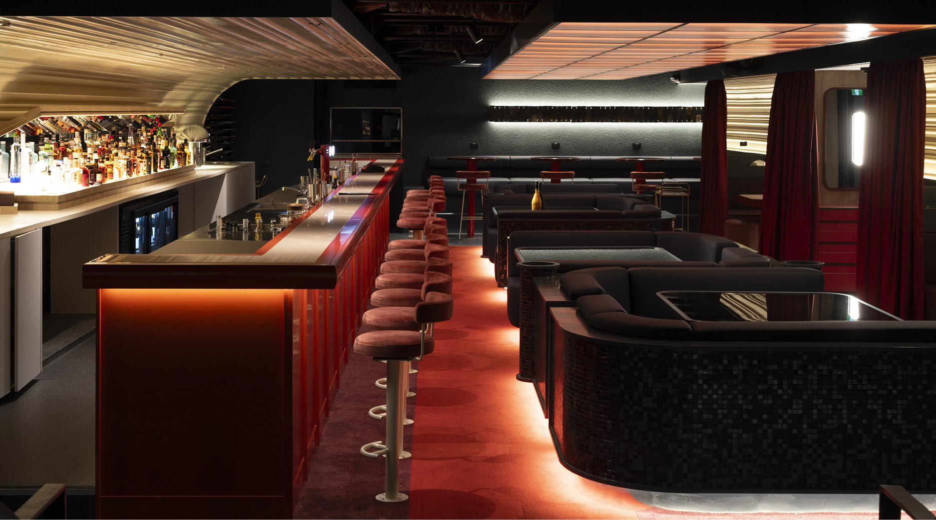 The Nightcar bar in Auckland
