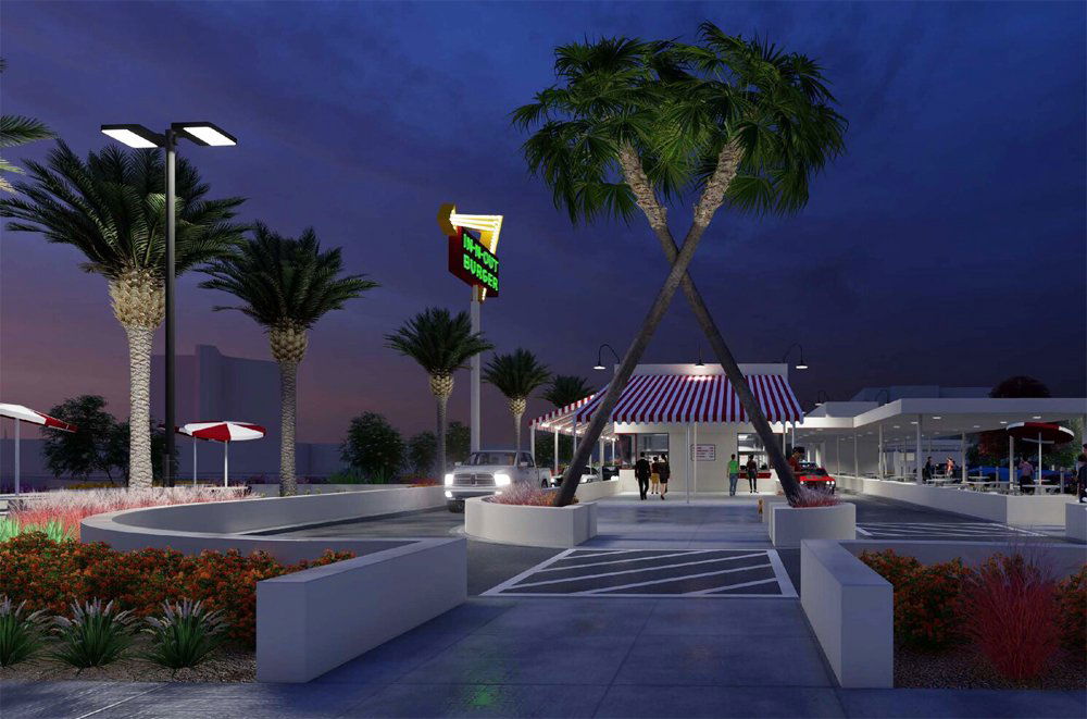 In-N-Out Burger, Bar in Paradise