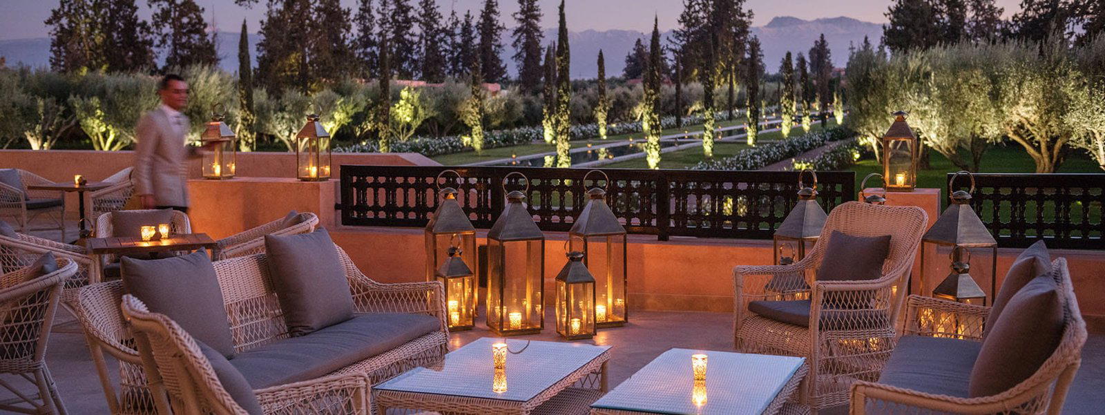 Vue bar in Marrakech, Morocco