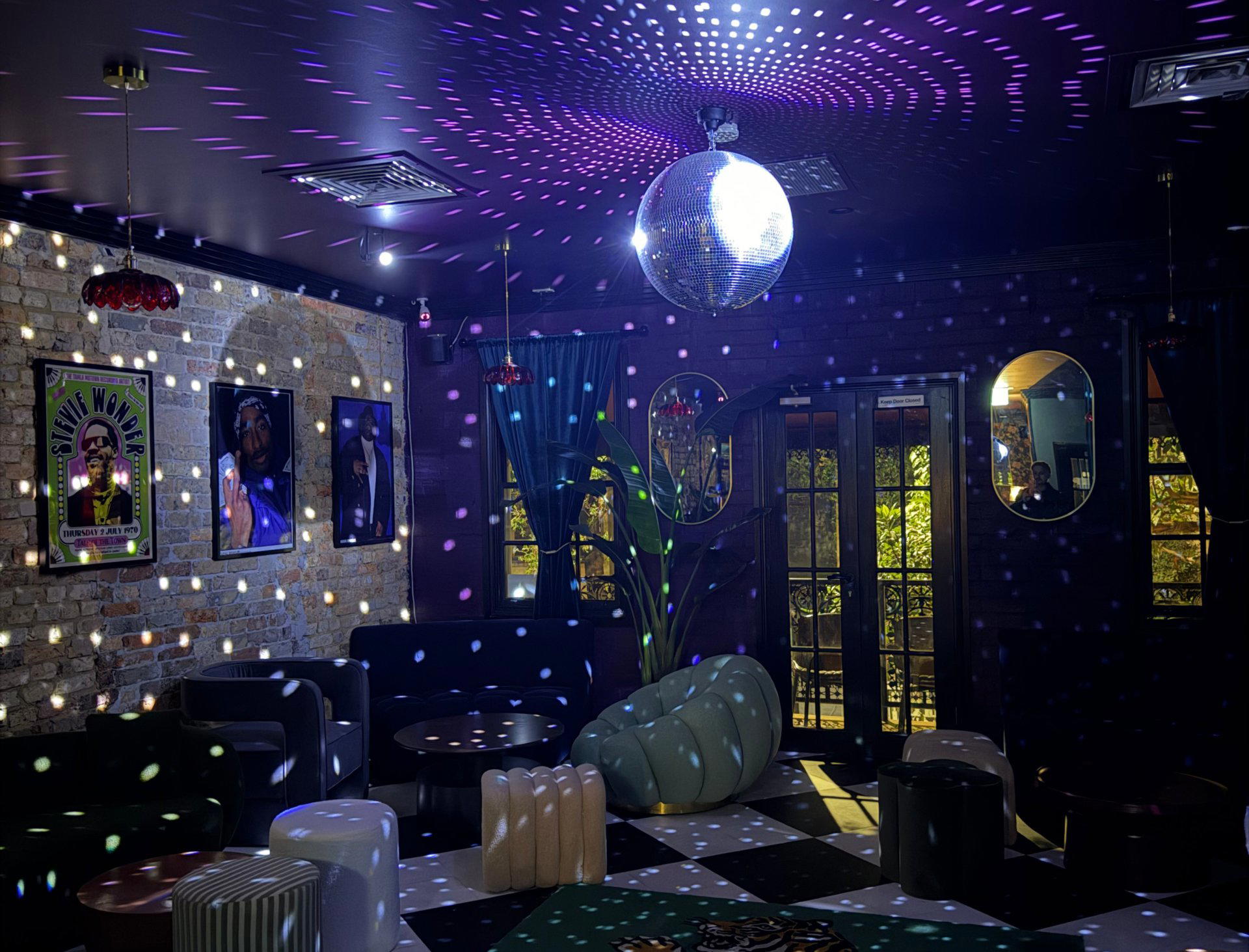 Lucky's Lounge bar in Darlinghurst, Australia