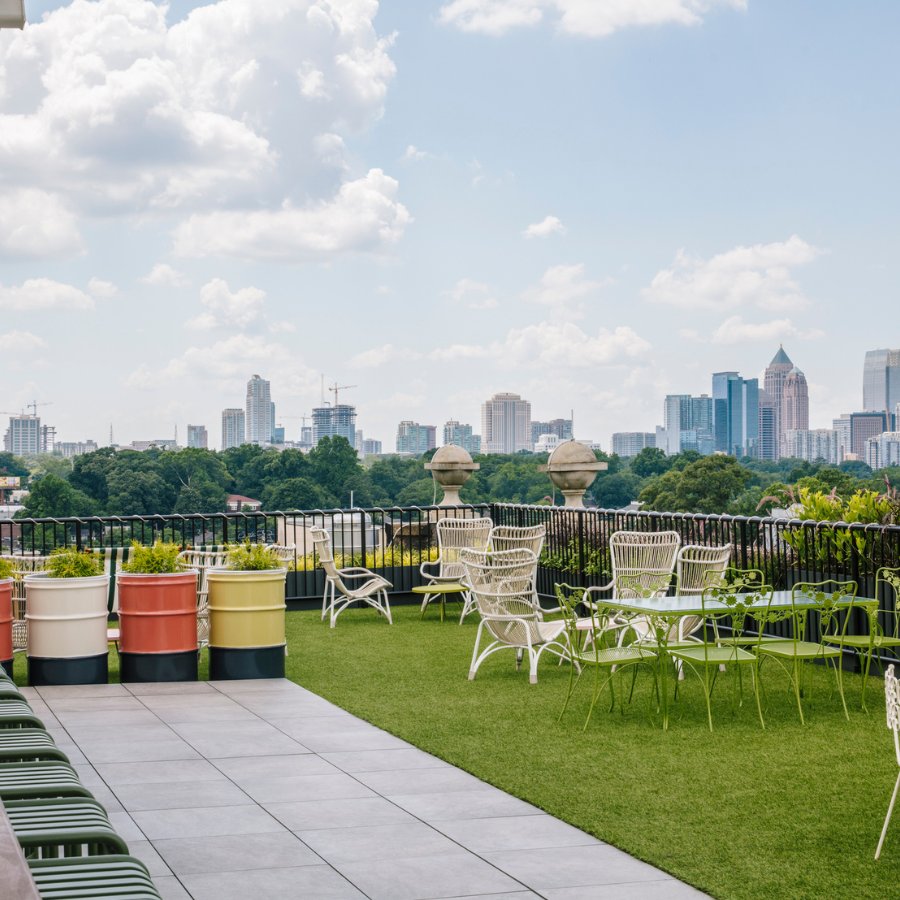 The Rooftop at Clermont bar in Atlanta, United States