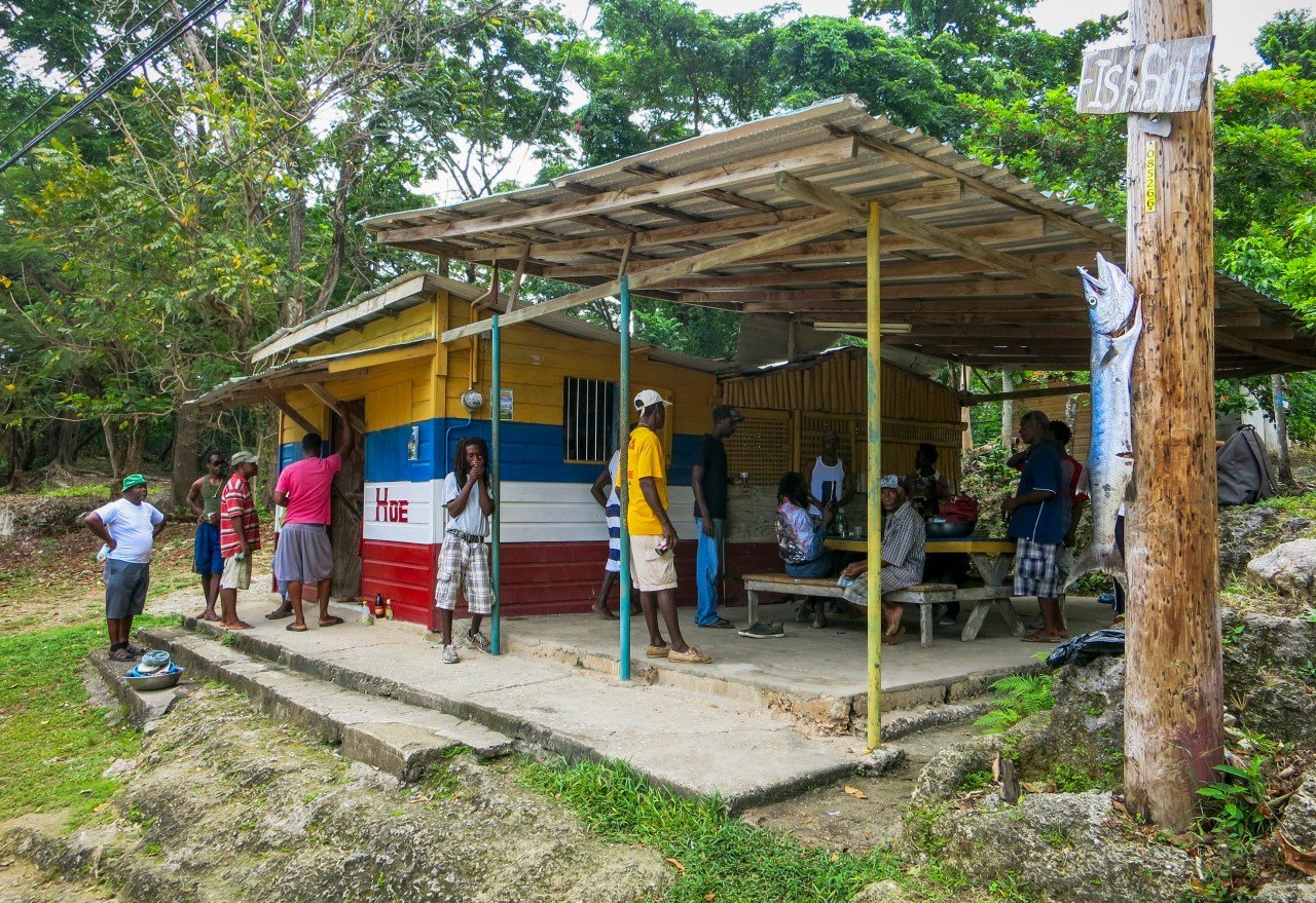 Dr. Hoe Rum Bar bar in Oracabessa, Jamaica