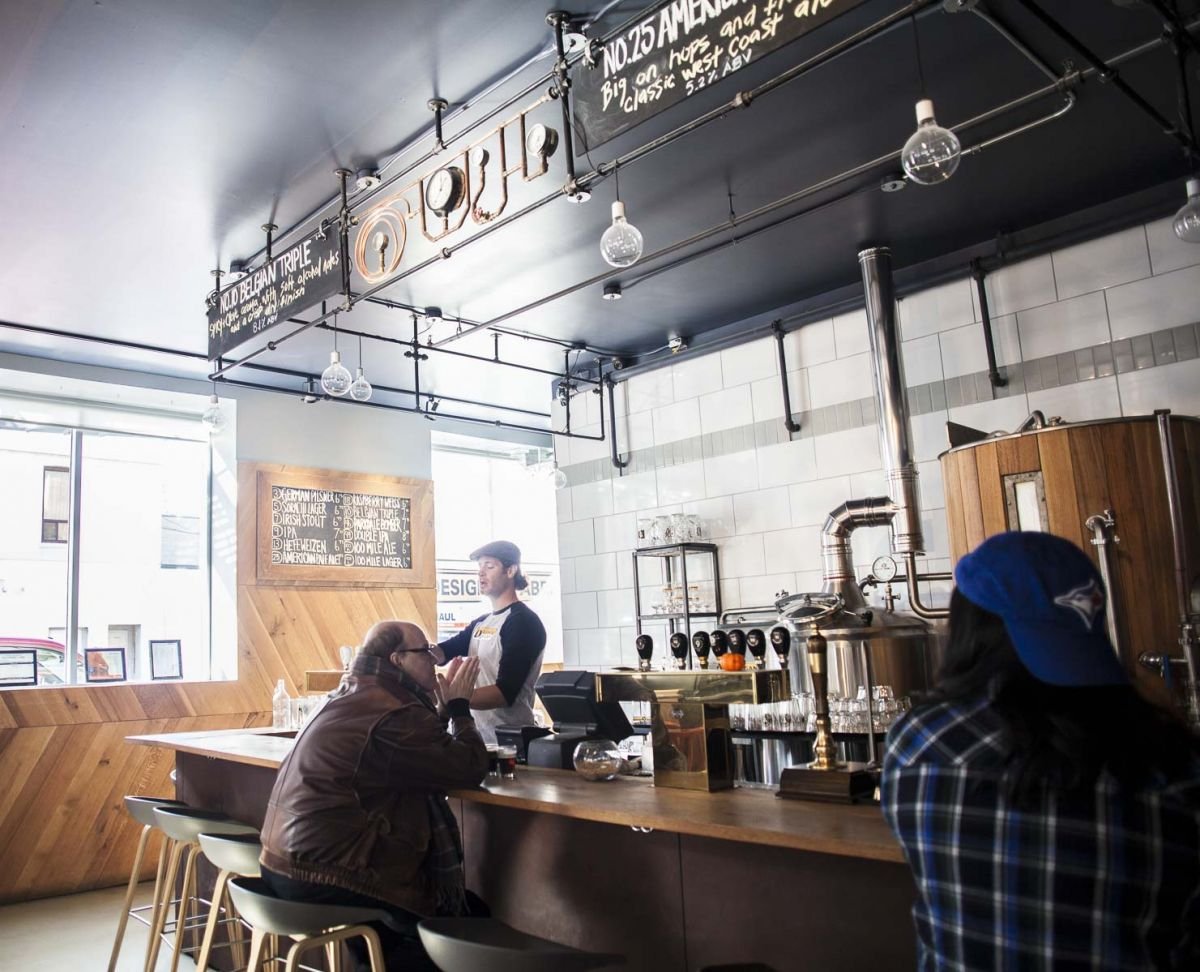 Duggan's Brewery Parkdale bar in Toronto, Canada