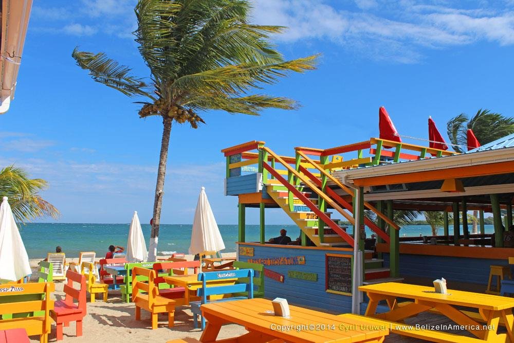 Tipsy Tuna bar in Placencia, Belize