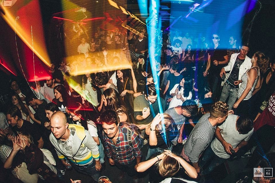 Klub K4 bar in Ljubljana, Slovenia