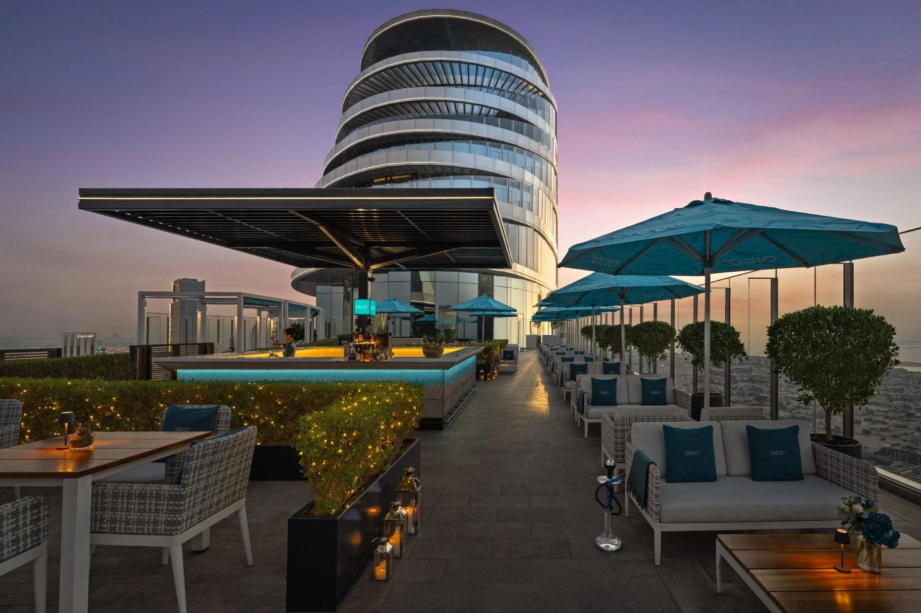 Alto bar in Dubai, United Arab Emirates