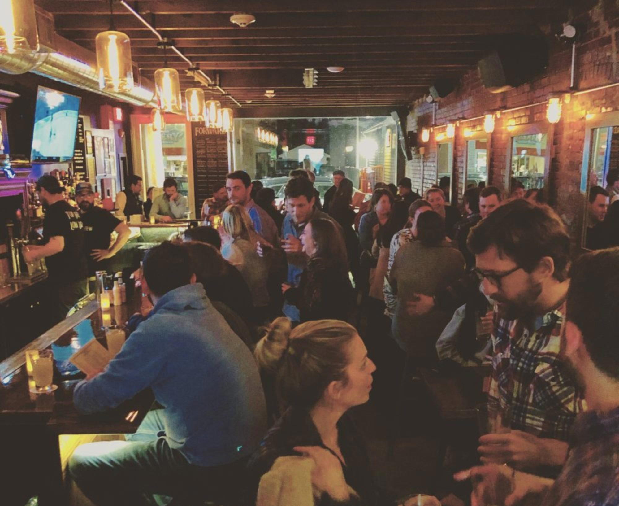 The Quiet Few bar in East Boston