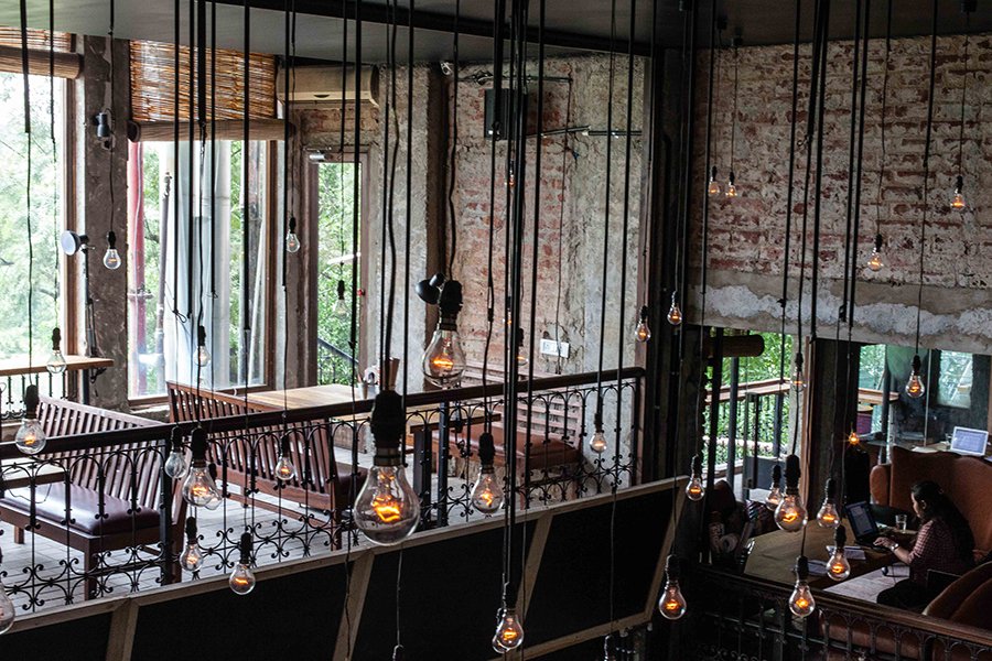 Hauz Khas Social bar in Delhi, India