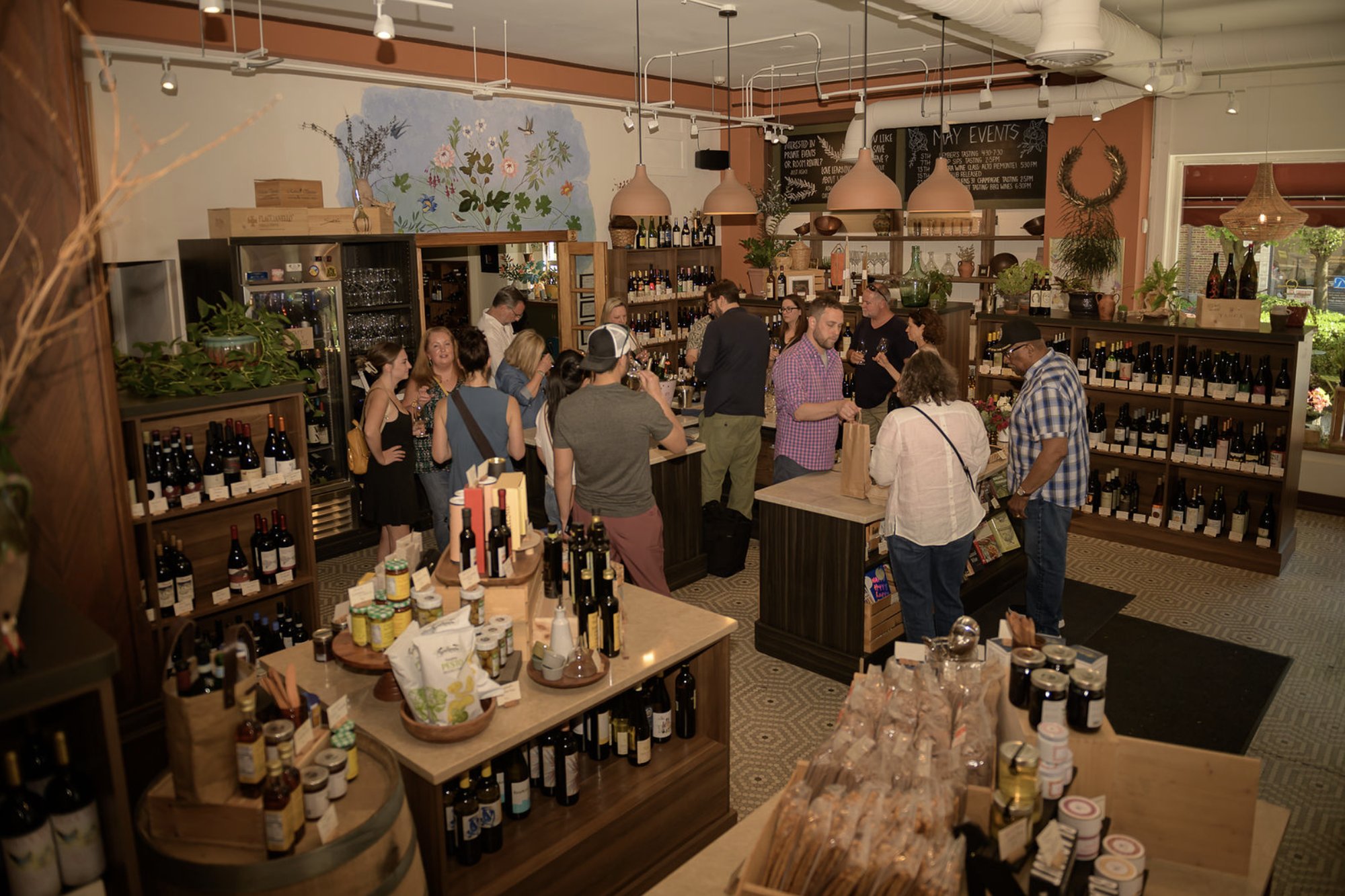 Anfora Wine Merchants bar in Chicago