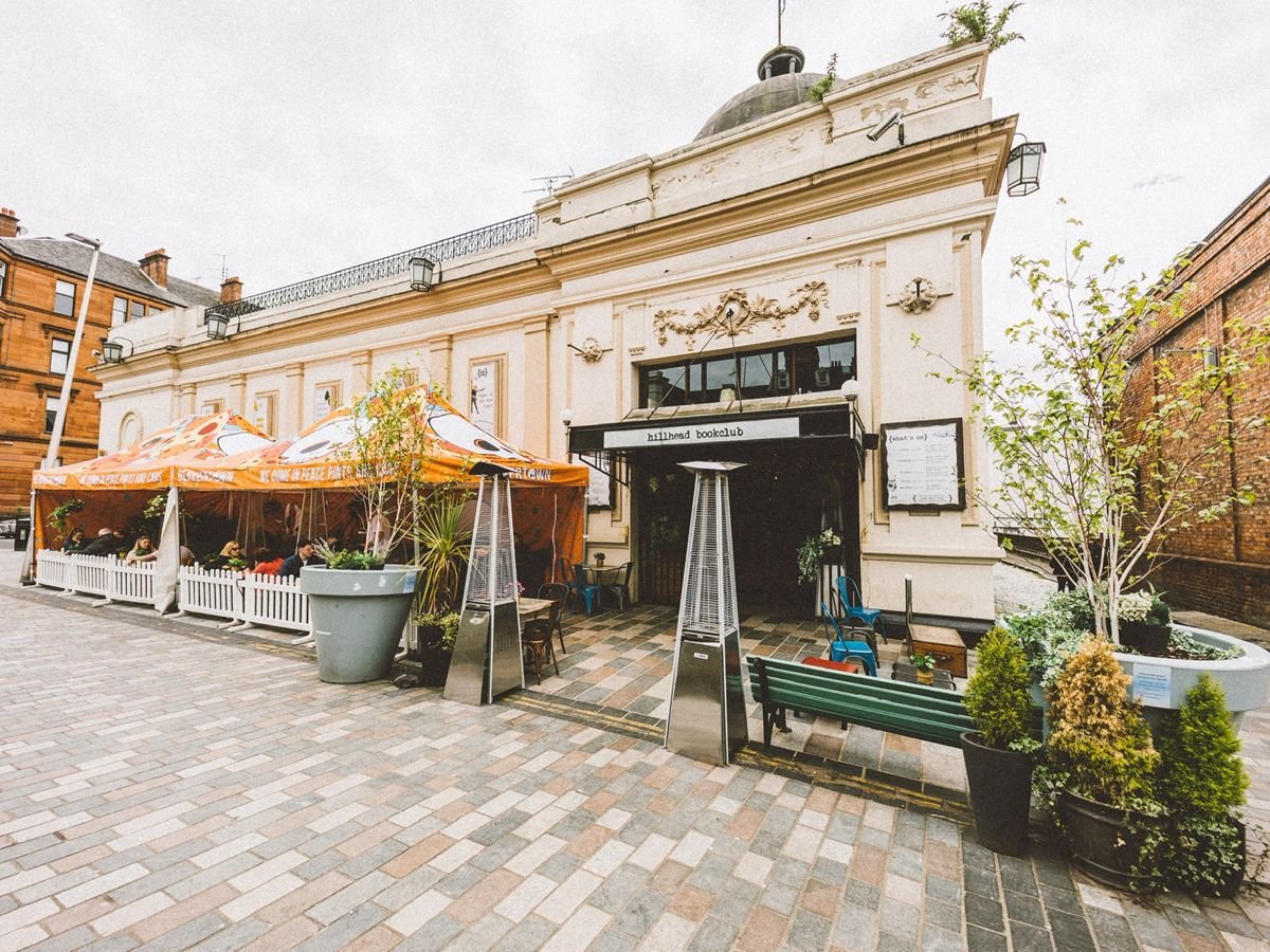 Hillhead Bookclub bar in Glasgow, United Kingdom