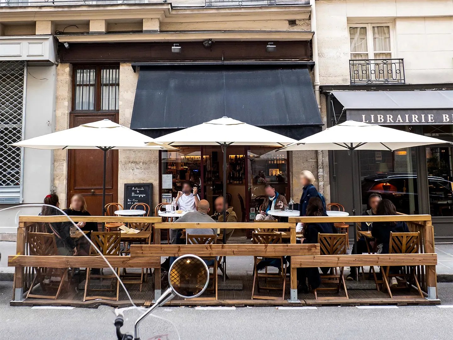 Ambassade de Bourgogne bar in Paris, France