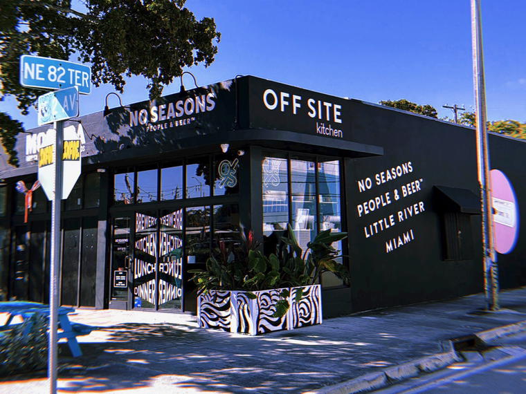 OFF SITE Kitchen • NO SEASONS Beer, Miami, United States