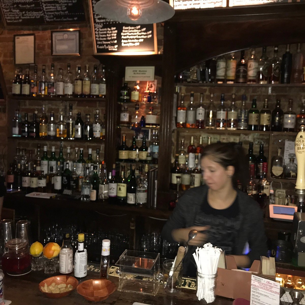 The Whiskey Ward bar in New York City, United States