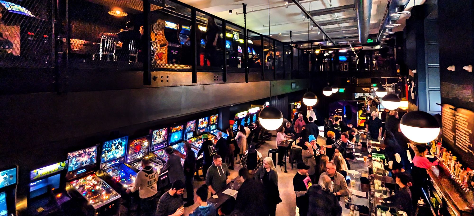 Barcade bar in Philadelphia