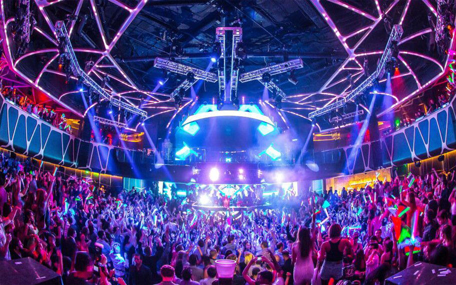 Hakkasan Nightclub bar in Paradise, United States