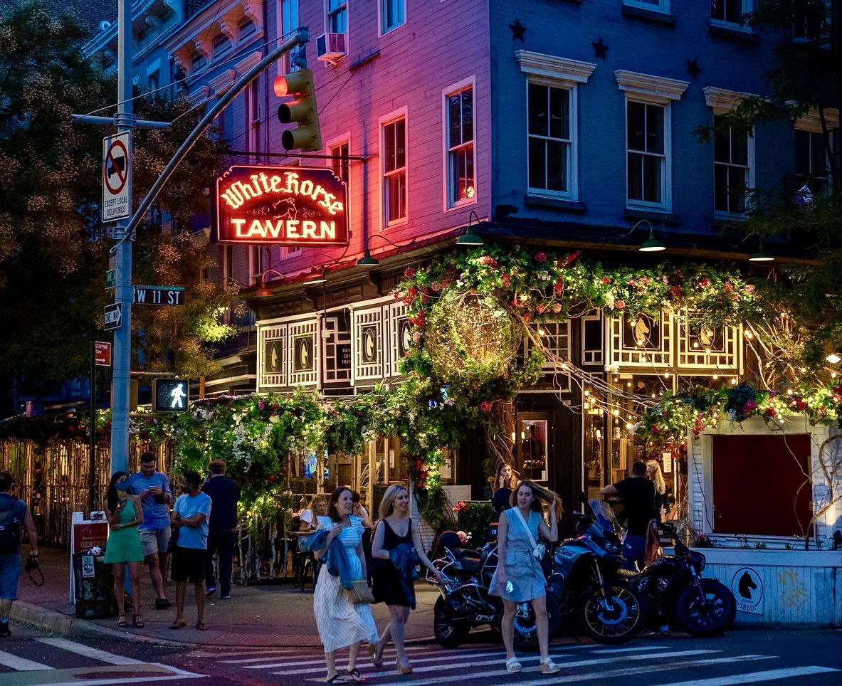 White Horse Tavern bar in New York City, United States
