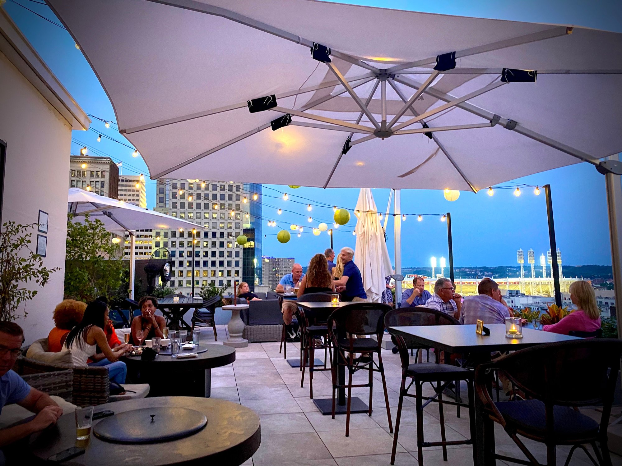 Shires' Rooftop bar in Cincinnati, United States