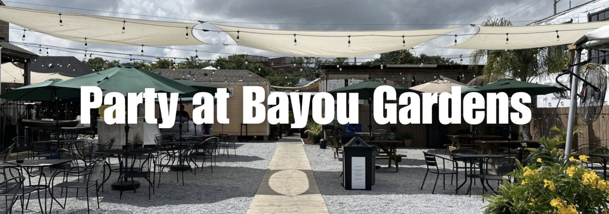 Bayou Wine Garden bar in New Orleans