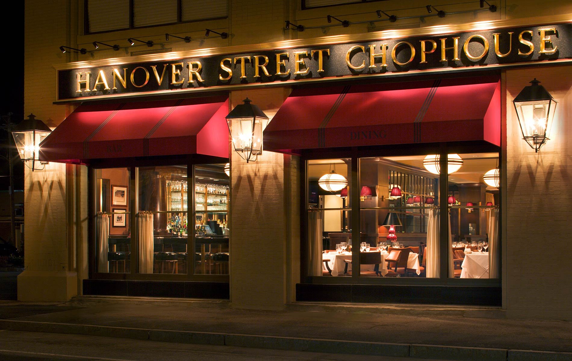 Hanover Street Chophouse restaurant in Manchester