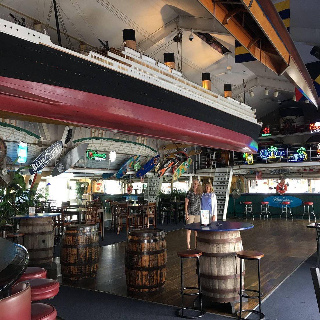 Captain's Cove Seaport (Marina, Restaurant & Bar) bar in Bridgeport, United States