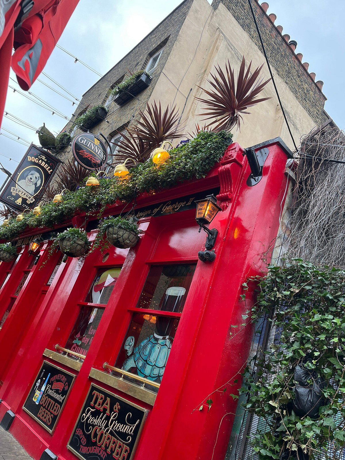 The Dog & Bell bar in London, United Kingdom