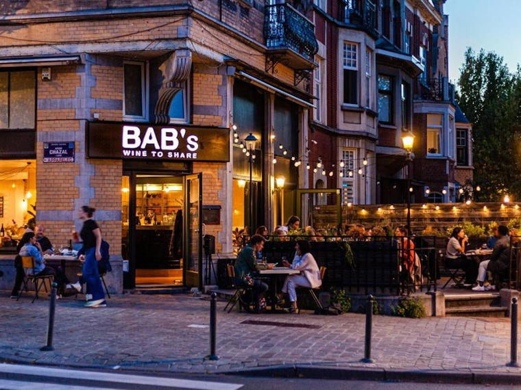 Bab's wine to share, Brussels, Belgium