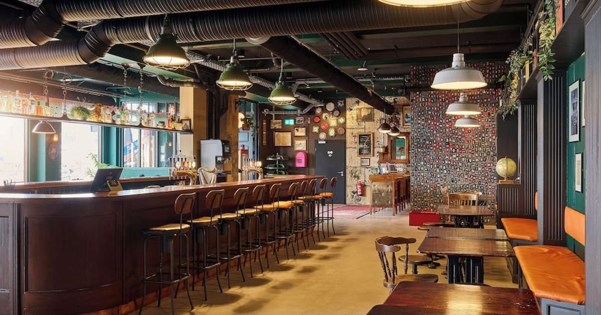 KEX Hostel and Hotel Reykjavik bar in Reykjavík